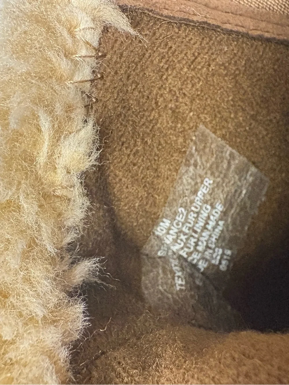 Cozy Quilted Faux Fur Ankle Boots - Camel